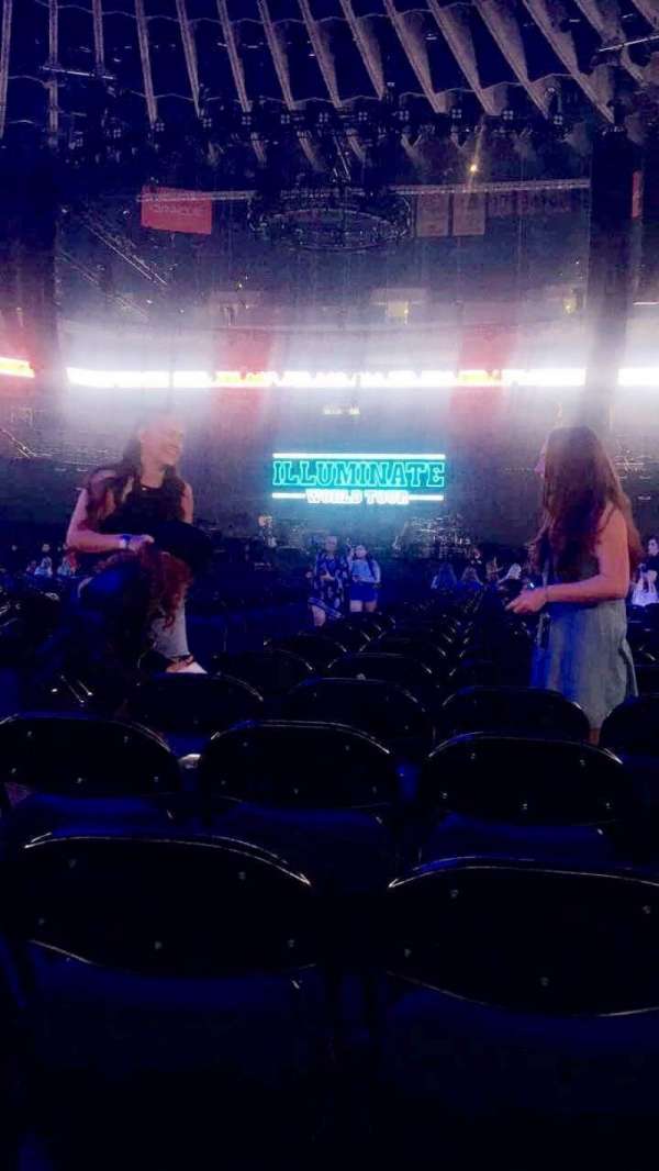 Oakland Arena, section: D, row: 10, seat: 11