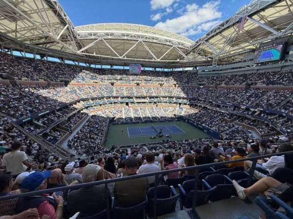 Arthur Ashe Stadium, section: 126, row: C, seat: 1