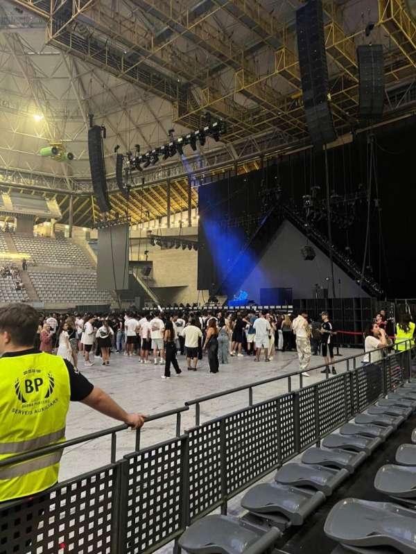 Palau Sant Jordi, section: 104E, row: 3, seat: 3