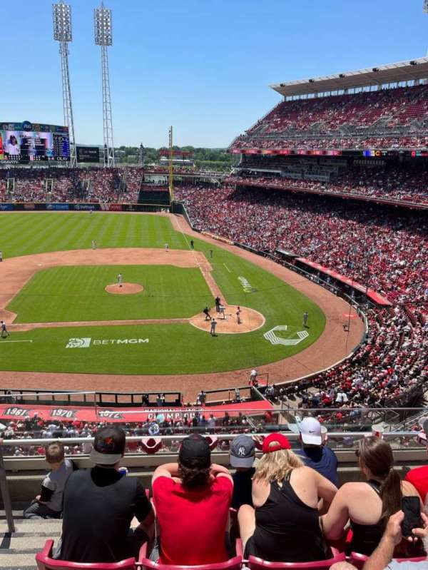 Great American Ball Park, section: 419, row: E, seat: 10