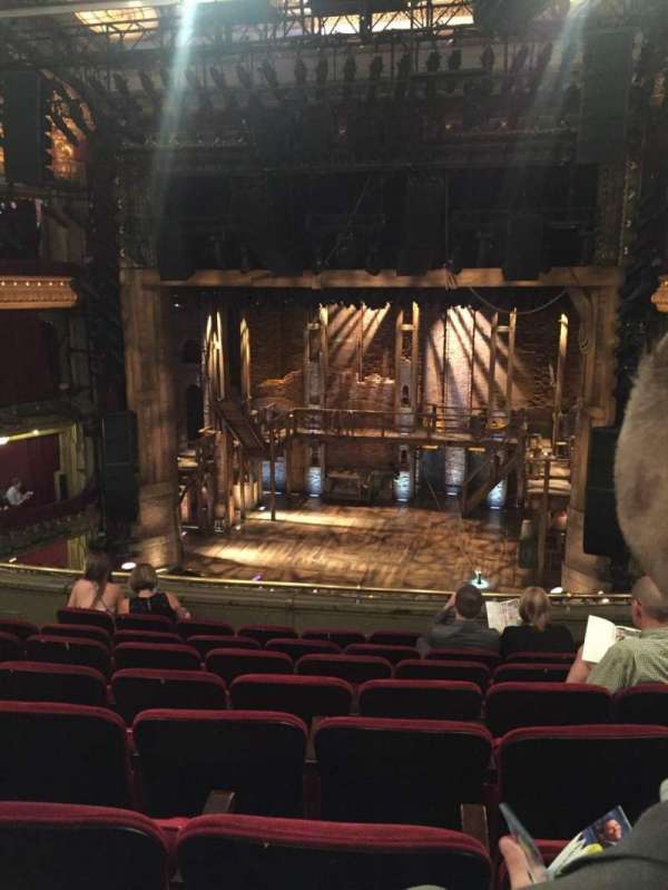 CIBC Theatre, section: Mezzanine RC, row: H, seat: 314
