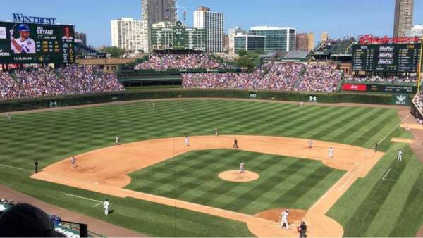 Wrigley Field, section: 315L, row: 4, seat: 1