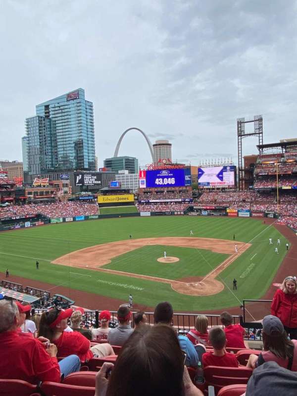 Busch Stadium, section: 252, row: 6, seat: 3
