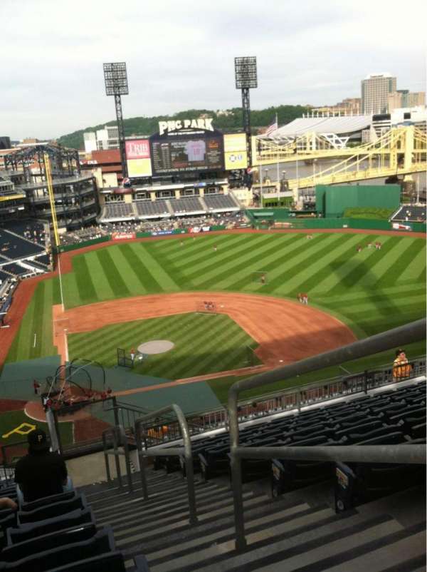 PNC Park, section: 312, row: S, seat: 1