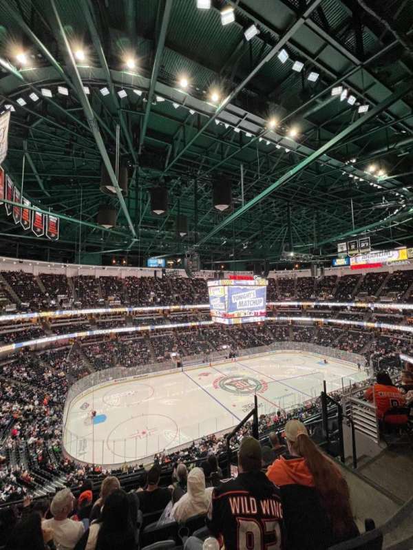 Honda Center, section: 437, row: G, seat: 4