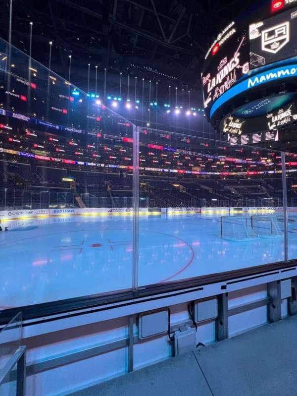 Crypto.com Arena, section: 113, row: 2, seat: 7