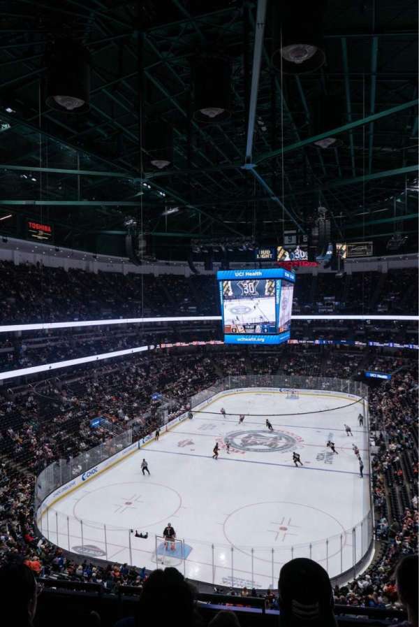 Honda Center, section: 443, row: D, seat: 1