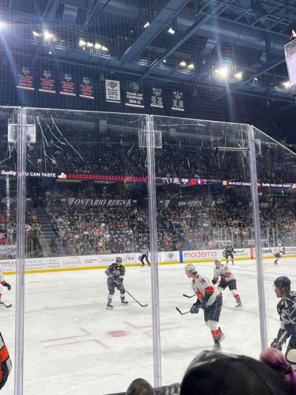 Toyota Arena, section: 118, row: D, seat: 8