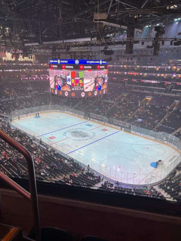 Crypto.com Arena, section: 314, row: 3, seat: 9