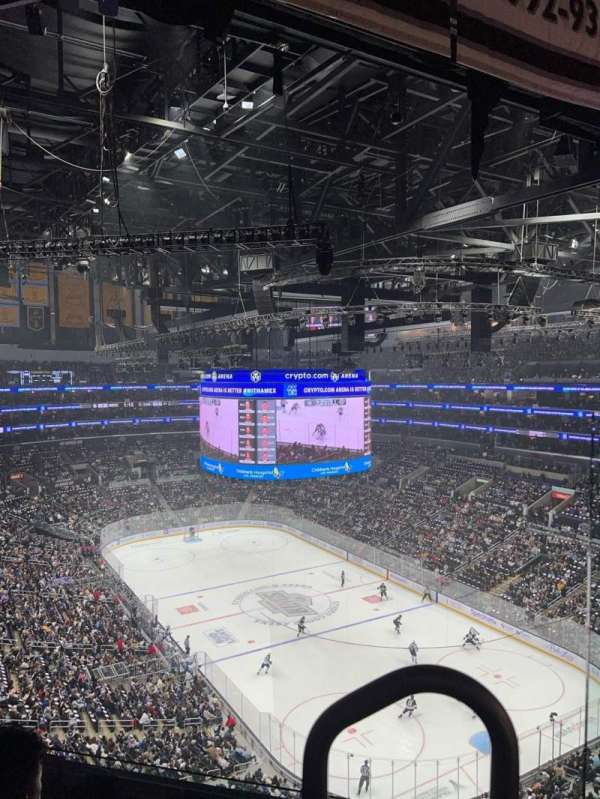 Crypto.com Arena, section: 330, row: 3, seat: 1