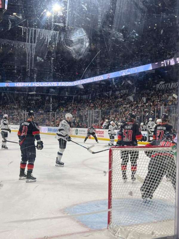 Toyota Arena, section: 122, row: B, seat: 1