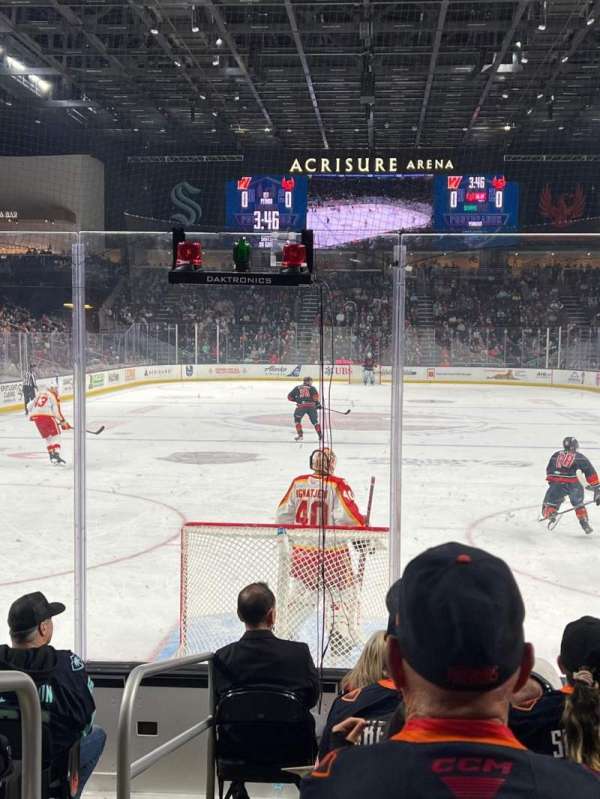 Acrisure Arena, section: 101, row: G, seat: 14