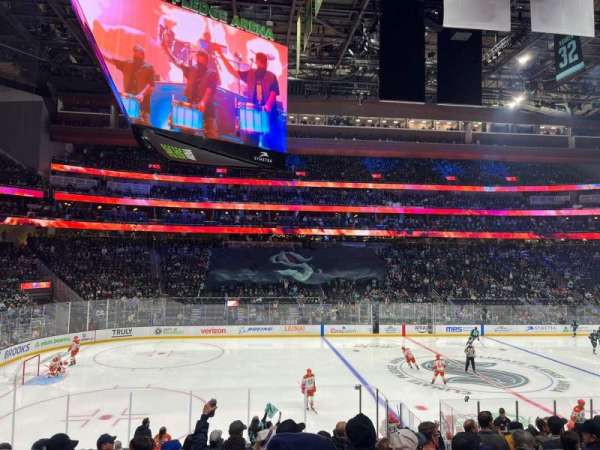Climate Pledge Arena, section: 02, row: S, seat: 13