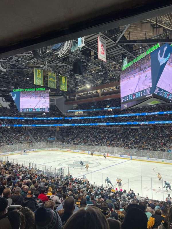 Climate Pledge Arena, section: 24, row: Y, seat: 22