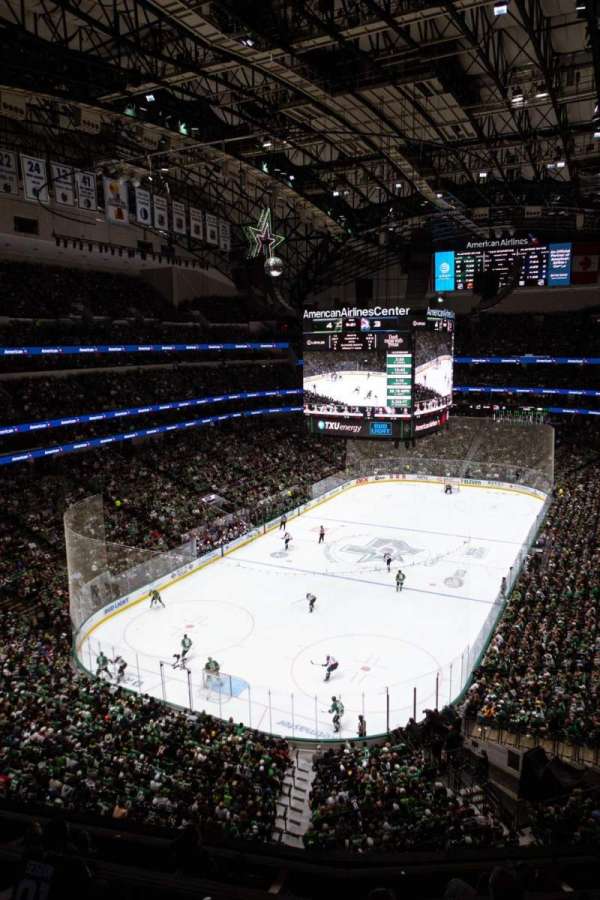American Airlines Center, section: 316, row: A, seat: 9