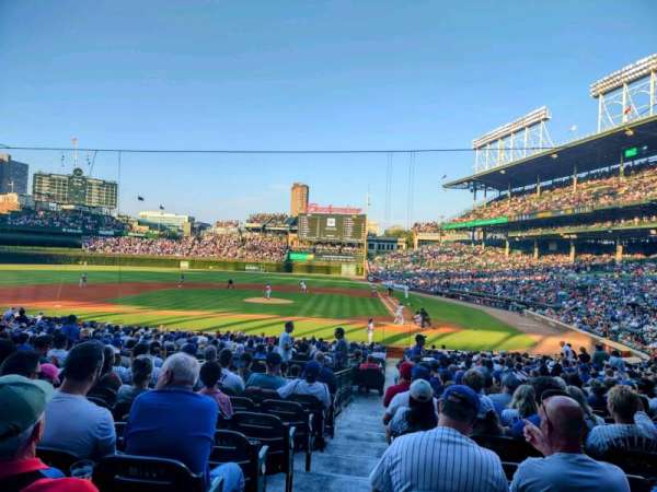 Wrigley Field, section: 114, row: 13, seat: 1