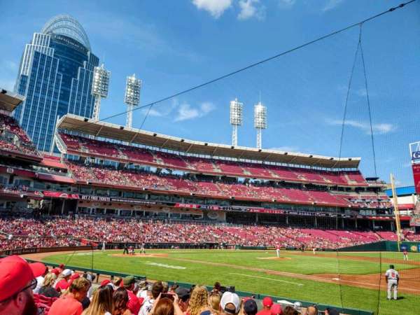 Great American Ball Park, section: 132, row: M, seat: 15