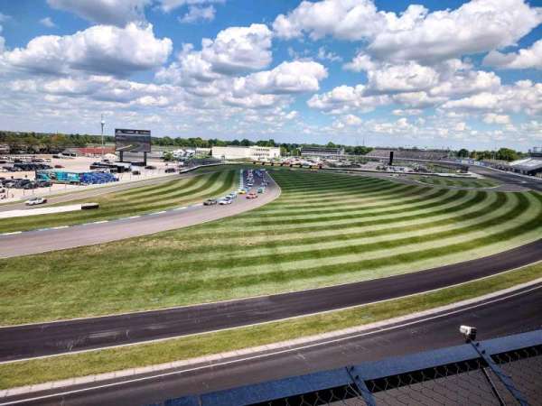 Indianapolis Motor Speedway, section: E Penthouse Box 15, row: A, seat: 1