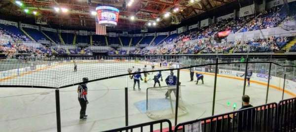 Raising Cane's River Center Arena, section: 102, row: B, seat: 14
