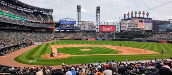 Guaranteed Rate Field, section: 128, row: 28, seat: 12