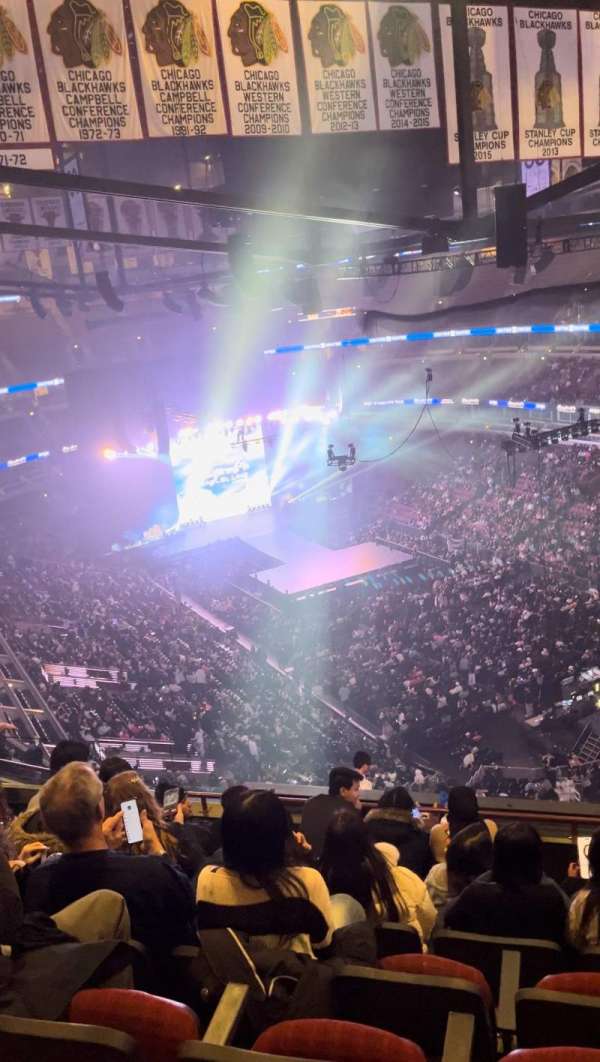 United Center, section: 312, row: 14, seat: 15