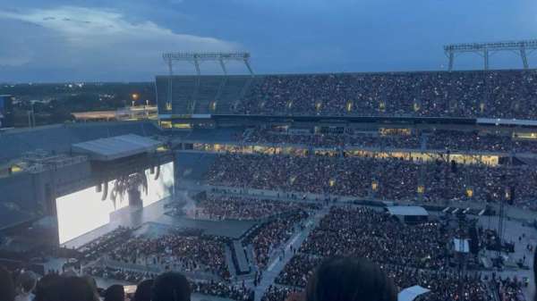 Camping World Stadium, section: 205, row: DD, seat: 15