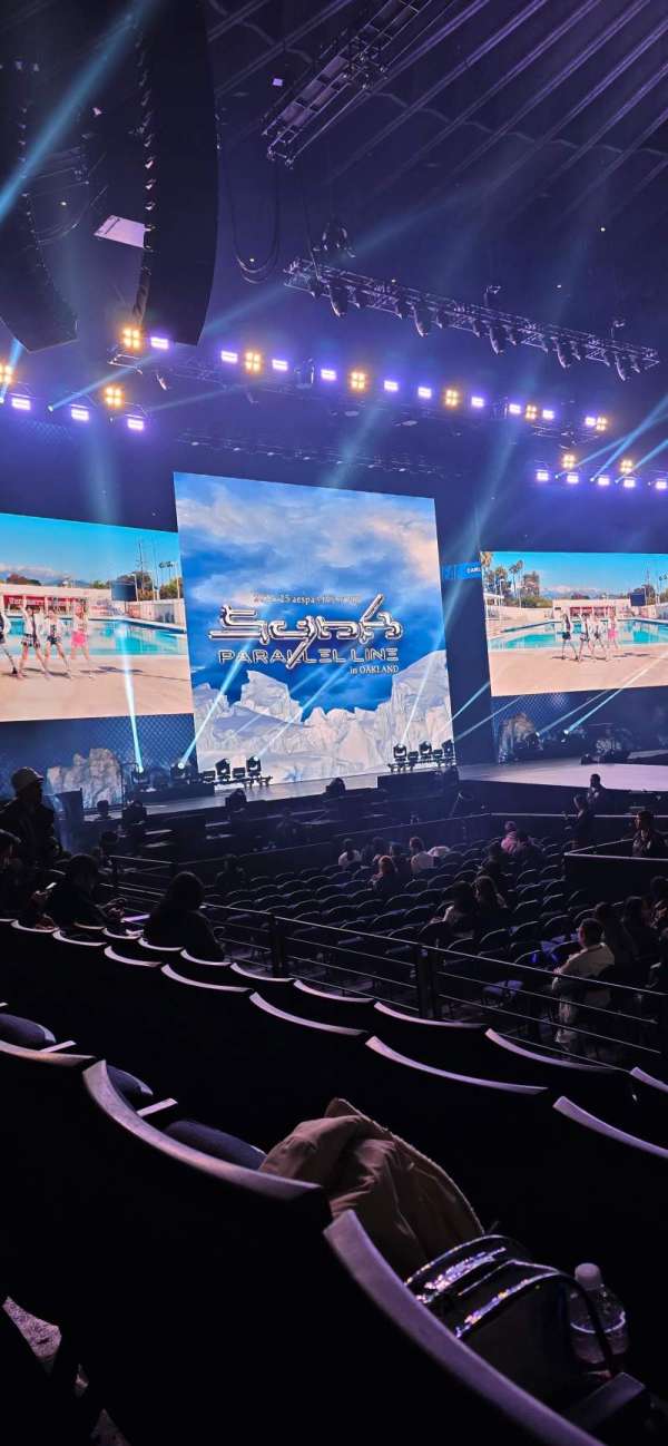 Oakland Arena, section: 115, row: 3, seat: 4