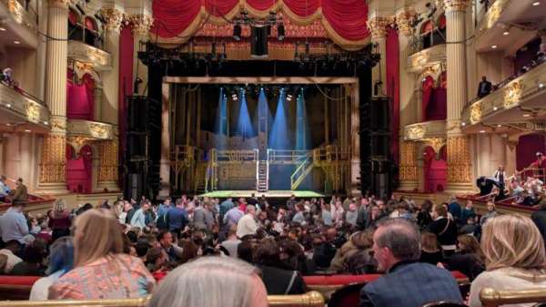 Academy of Music, section: Parquet Circle E, row: U, seat: 107