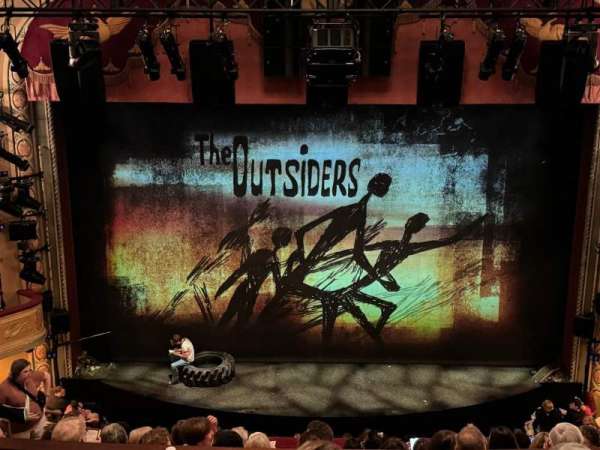 Bernard B. Jacobs Theatre, section: Mezzanine C, row: G, seat: 107