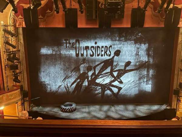 Bernard B. Jacobs Theatre, section: Mezzanine C, row: E, seat: 110