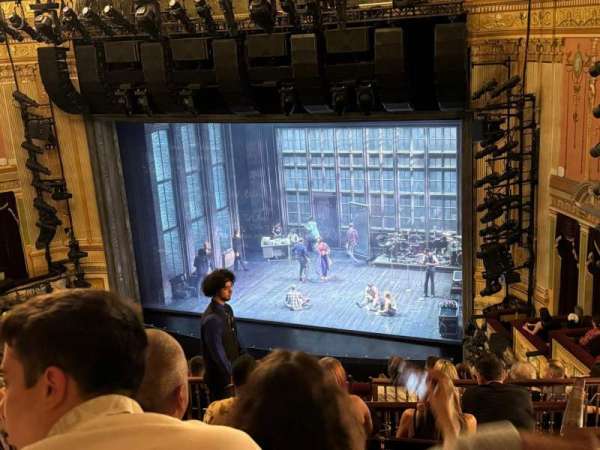 Neil Simon Theatre, section: Mezzanine R, row: N, seat: 10
