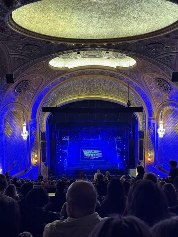 Paramount Theatre, Seattle, section: Mezzanine 33, row: Z, seat: 8