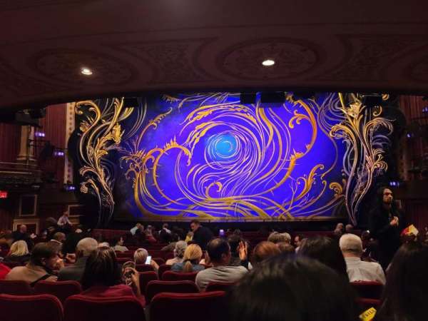 Imperial Theatre, section: Orchestra C, row: Q, seat: 114