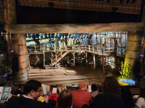 Nederlander Theatre, section: Mezzanine C, row: E, seat: 112