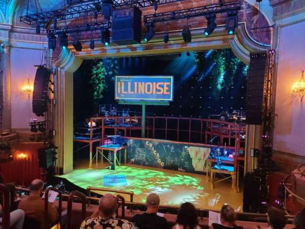 St. James Theatre, section: Mezzanine R, row: E, seat: 8