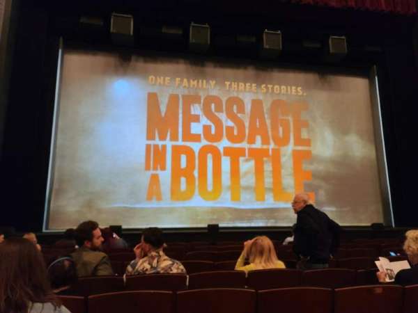 Mainstage at the New York City Center, section: Orchestra C, row: F, seat: 105
