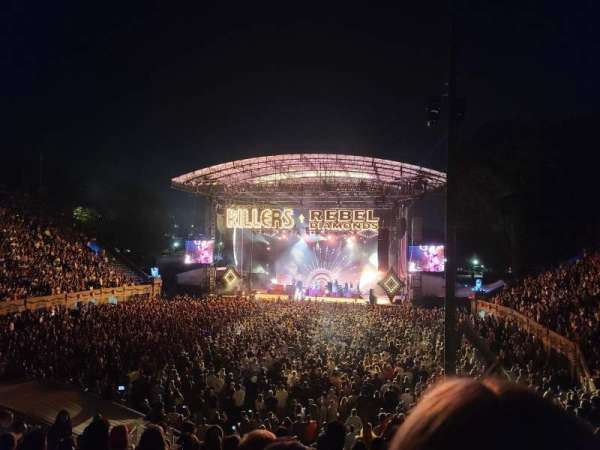 Forest Hills Stadium, section: 501, row: M, seat: 8