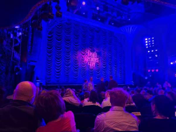 Lunt-Fontanne Theatre, section: Orchestra L, row: O, seat: 13