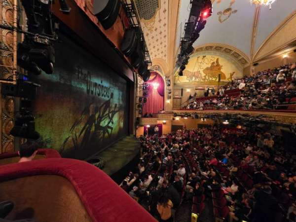 Bernard B. Jacobs Theatre, section: Left Boxes, row: D, seat: 1