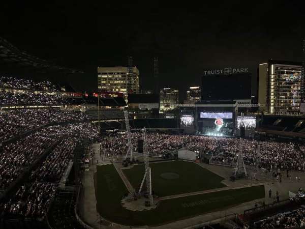 Truist Park, section: 324, row: 1, seat: 11