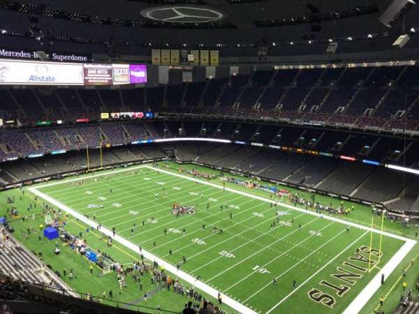 Caesars Superdome, section: 633, row: 25, seat: 23