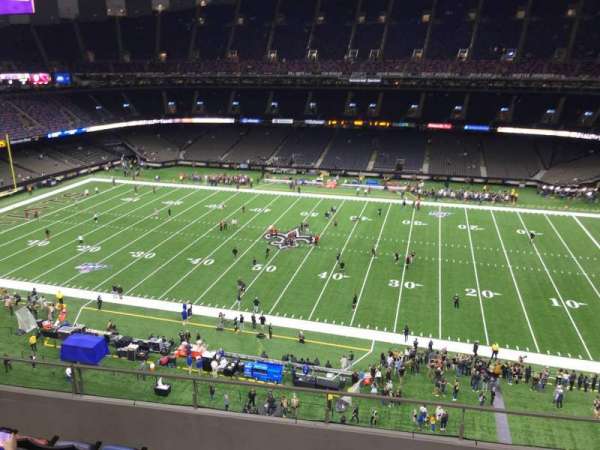 Caesars Superdome, section: 638, row: 6, seat: 5
