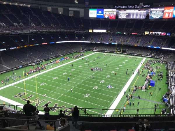 Caesars Superdome, section: 649, row: 11, seat: 17
