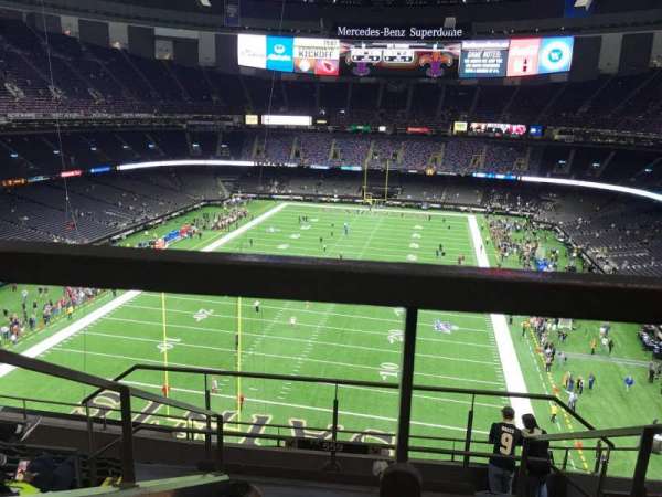 Caesars Superdome, section: 651, row: 6, seat: 17