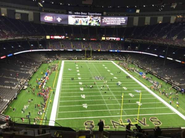 Caesars Superdome, section: 603, row: 16, seat: 8