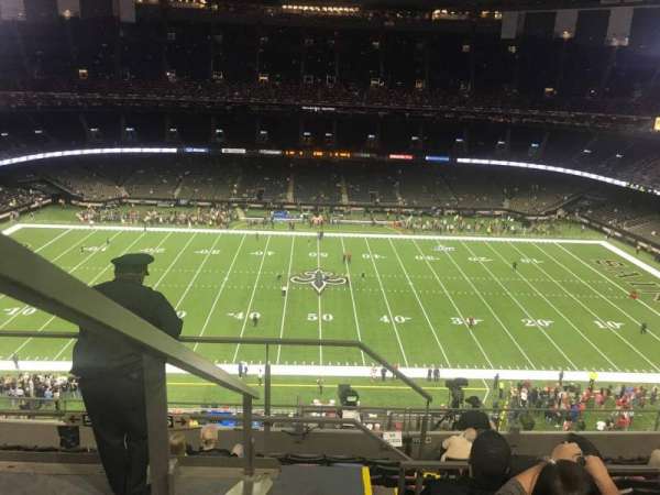 Caesars Superdome, section: 614, row: 10, seat: 11