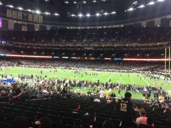 Caesars Superdome, section: 139, row: 27, seat: 13