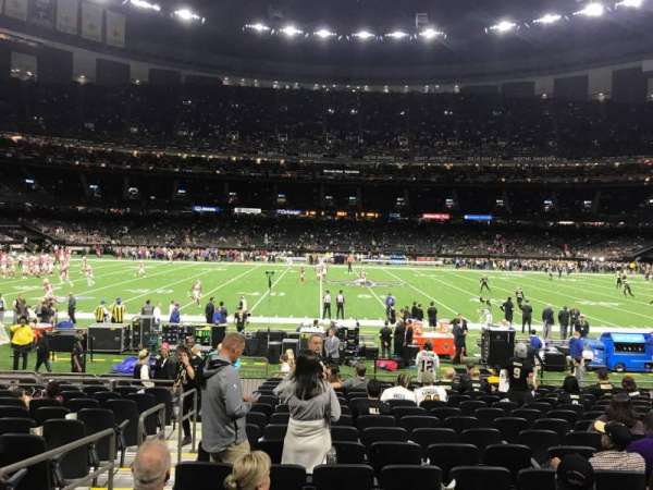 Caesars Superdome, section: 142, row: 16, seat: 20