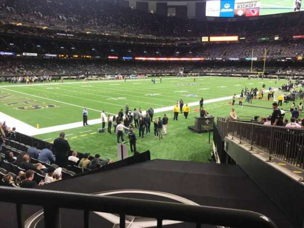 Caesars Superdome, section: 150, row: 23, seat: 1
