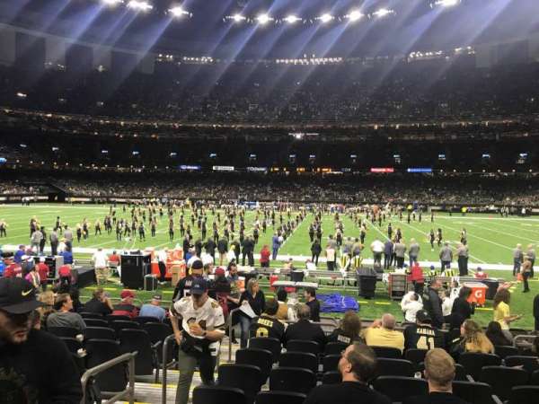 Caesars Superdome, section: 113, row: 13, seat: 20